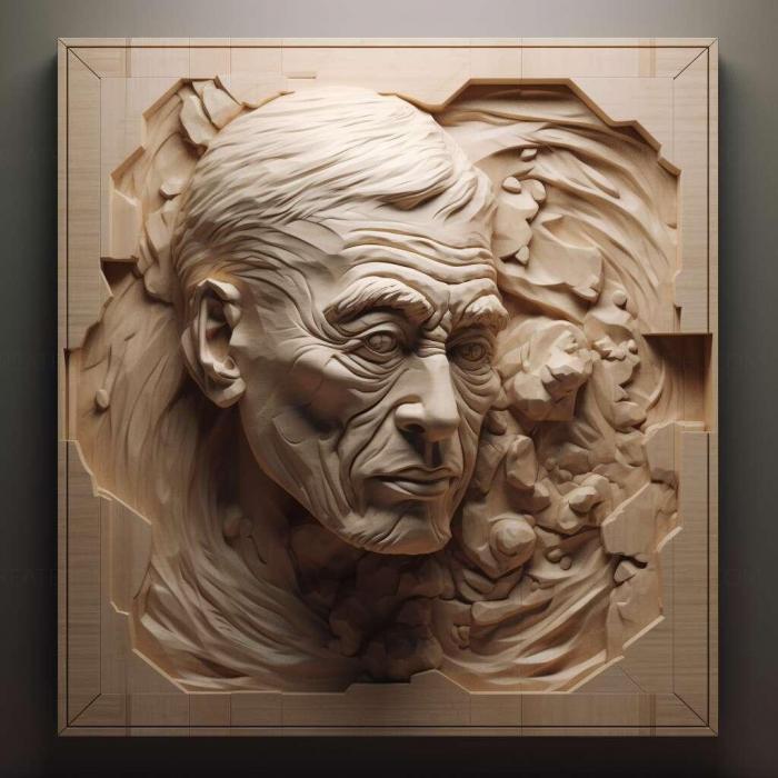 نموذج ثلاثي الأبعاد لآلة CNC 3D Art 